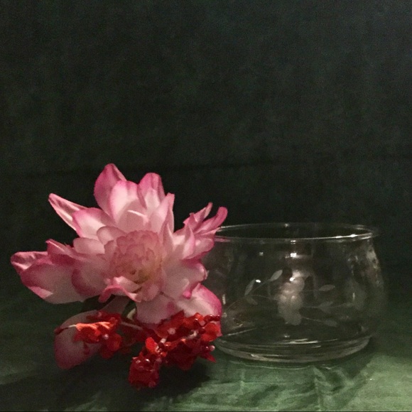 6pc Crystal Floral Pattern Decanter Set - Picture 5 of 8